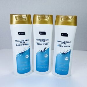 B-Pure Hyaluronic Acid Body Wash 10 oz B3 Vitamin Moisturizing Lot of 3 NEW